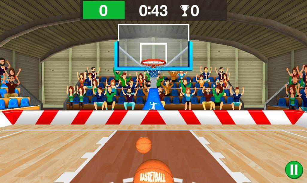 Play game 3D Basketball 