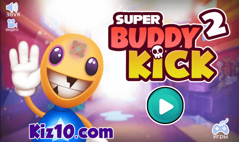 Play game Super Buddy Kick 2